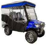 2008-Up EZGO RXV - Red Dot 3-Sided Stock Soft Enclosure for Triple Track 84in Top