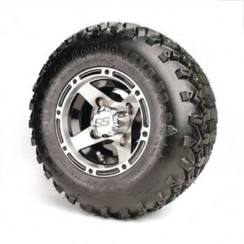 BuggiesUnlimited.com; GTW Ranger 8 in Wheels with 18 in All-Terrain Tires - Set of 4