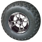 Set of 4 GTW Storm Trooper Wheels with A-T Tires - 10 Inch