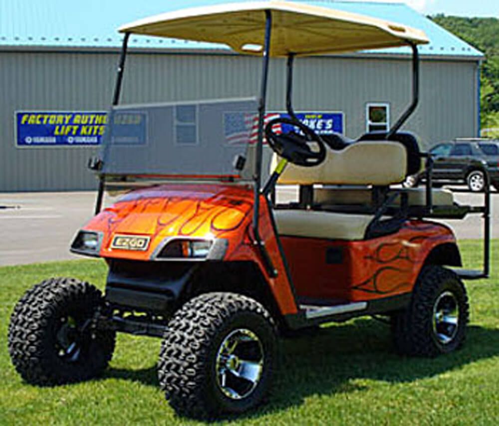 Ezgo Txt Lift Kit With Wheels And Tires