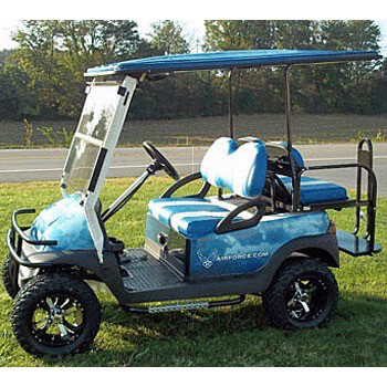 2003 Club Car Lifted DS Electric Golf - Peebles Golf Cars