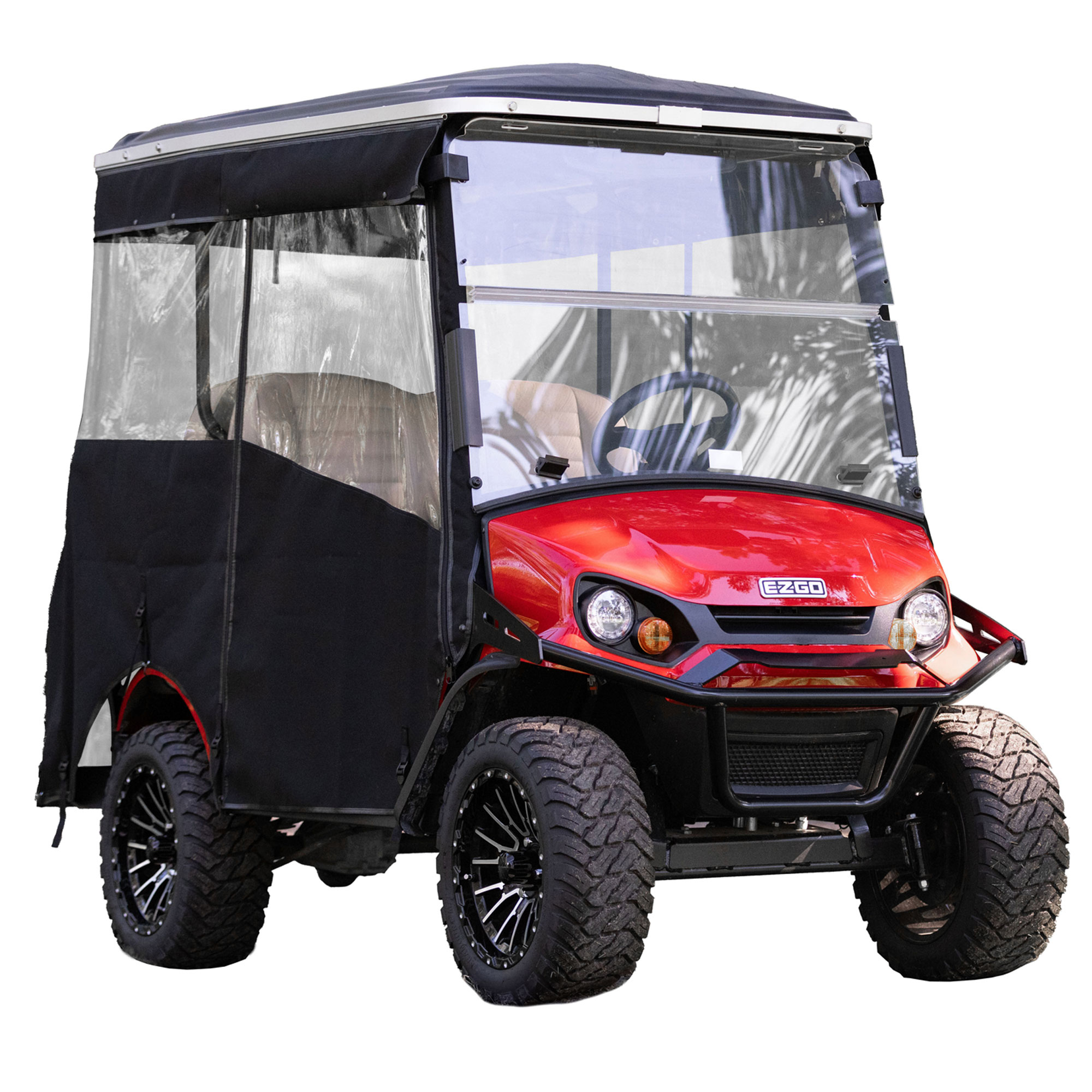 Up Ezgo Express S Elite W Non Modular Top Reddot Allguard Black Track Style Enclosure