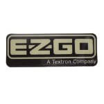 2008-Up EZGO RXV-TXT-T48 - Black and Gold Name Plate