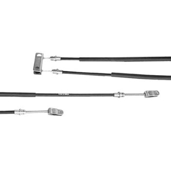 BuggiesUnlimited.com; 1996-Up EZGO ST350 Gas - Brake Cable Set