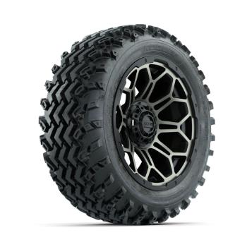 BuggiesUnlimited.com; GTW Bravo Bronze/ Black 14 in Wheels with 23x10.00-14 Rogue All Terrain Tires – Set of 4