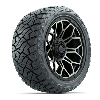 BuggiesUnlimited.com; GTW® Bravo Matte Bronze 15 in Wheels with 23x10.00-R15 Maverick All-Terrain Tires – Set of 4