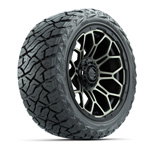 GTW&reg; Bravo Matte Bronze 15 in Wheels with 23x10.00-R15 Maverick All-Terrain Tires – Set of 4