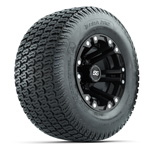 GTW&reg; Specter Matte Black 10 in Wheels with 20x10-10 Terra Pro Street Tires - Set of 4