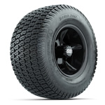 GTW&reg; Godfather Black 10 in Wheels with 20x10-10 Terra Pro Street Tires - Set of 4