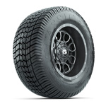 GTW&reg; Volt Gunmetal 12 in Wheels with 255/ 50-12 Excel Classic Street Tires - Set of 4