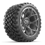 Flow Form Evolution 15 in Matte Bronze Wheels with 23x10-R15 Nomad Off Road Tires - Set of 4