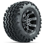 GTW Tempest 10 in Wheels with 20 in Sahara Classic All-Terrain Tires - Set of 4