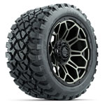 GTW Bravo 14 in Wheels with 23x10-14 GTW Nomad All-Terrain Tires - Set of 4