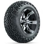 GTW Yellow Jacket 14 in Wheels with 23x10-14 GTW Predator All-Terrain Tires - Set of 4