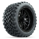 GTW Diesel 14 in Wheels with 23x10-14 Nomad All-Terrain Tires - Set of 4