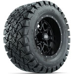 GTW Vortex 12 in Wheels with 22x11-12 Sahara Classic All-Terrain Tires - Set of 4