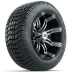 GTW Tempest 12 in Wheels with 215/ 40-12 Excel Classic Street Tires - Set of 4