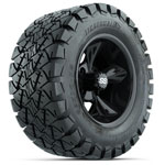 GTW Godfather 12 in Wheels with 22x10-12 Timberwolf All-Terrain Tires - Set of 4