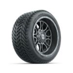 GTW Volt Gunmetal 14 in Wheels with 225/ 30-14 Mamba Street Tire - Set of 4
