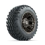 GTW Stellar Matte Bronze 12 in Wheels with 22x11.00-12 Rogue All Terrain Tires – Set of 4