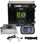 ICON&reg; EV 2017-2021 Eco Lithium 51V 60Ah GEN3 Conversion Kit