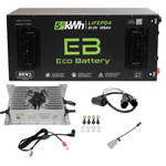 Venom EV Eco Lithium 51v 105Ah GEN3 Skinny Conversion Kit