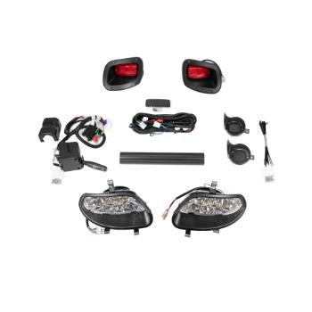 BuggiesUnlimited.com; Deluxe ProFX LED Light Kit w/ Turn Signals & Brake Lights for EZGO TXT/ T48 (Fits 14-Up)