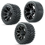 Pre-Mounted Tire and Wheel Kit - 15 Inch